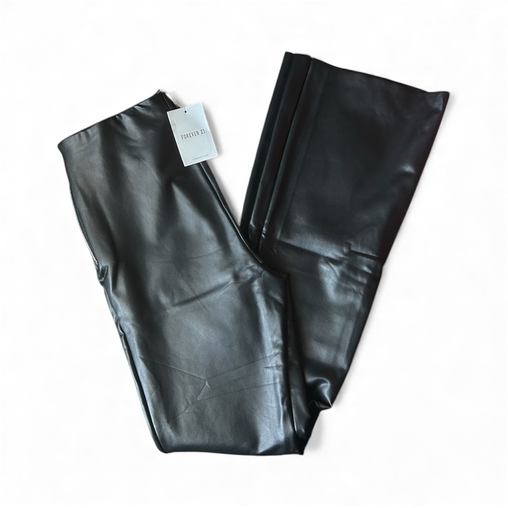 Forever 21 Black Straight Leg Pants